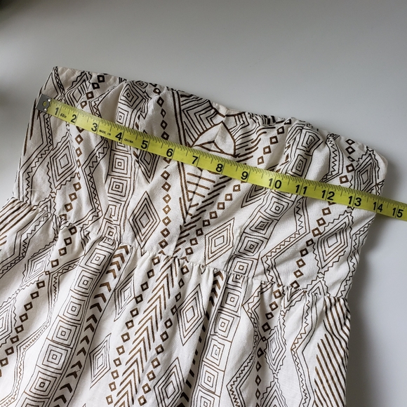 UO Staring at Stars strapless block print dress - Picture 8 of 12